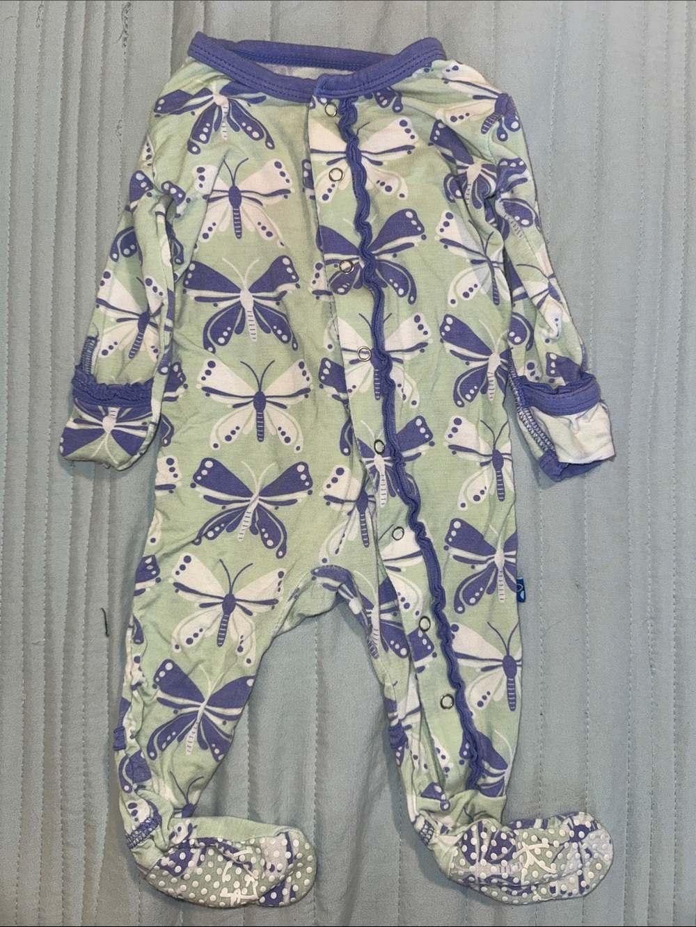 Bamboo Butterfly Pajamas from Kickee Pants